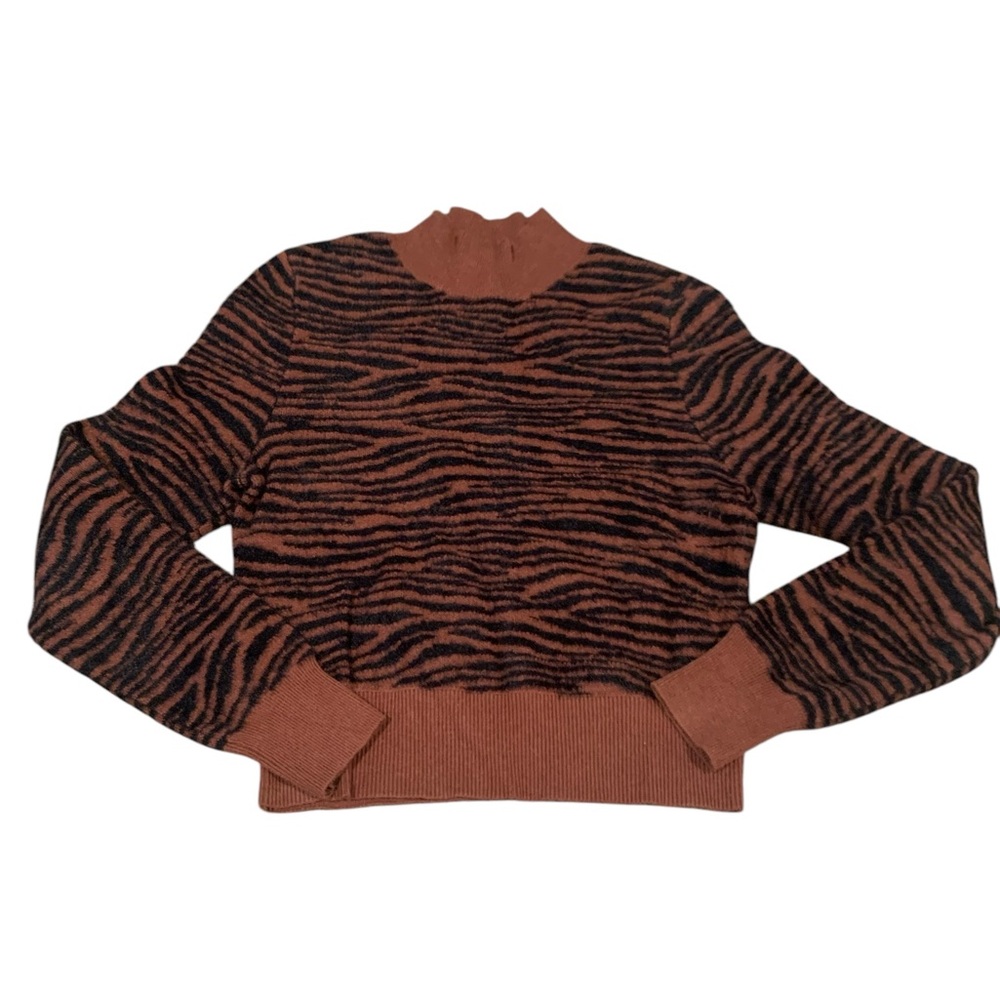 3/$15 EXPRESS X NEGIN MIRSALEHI animal print sweater